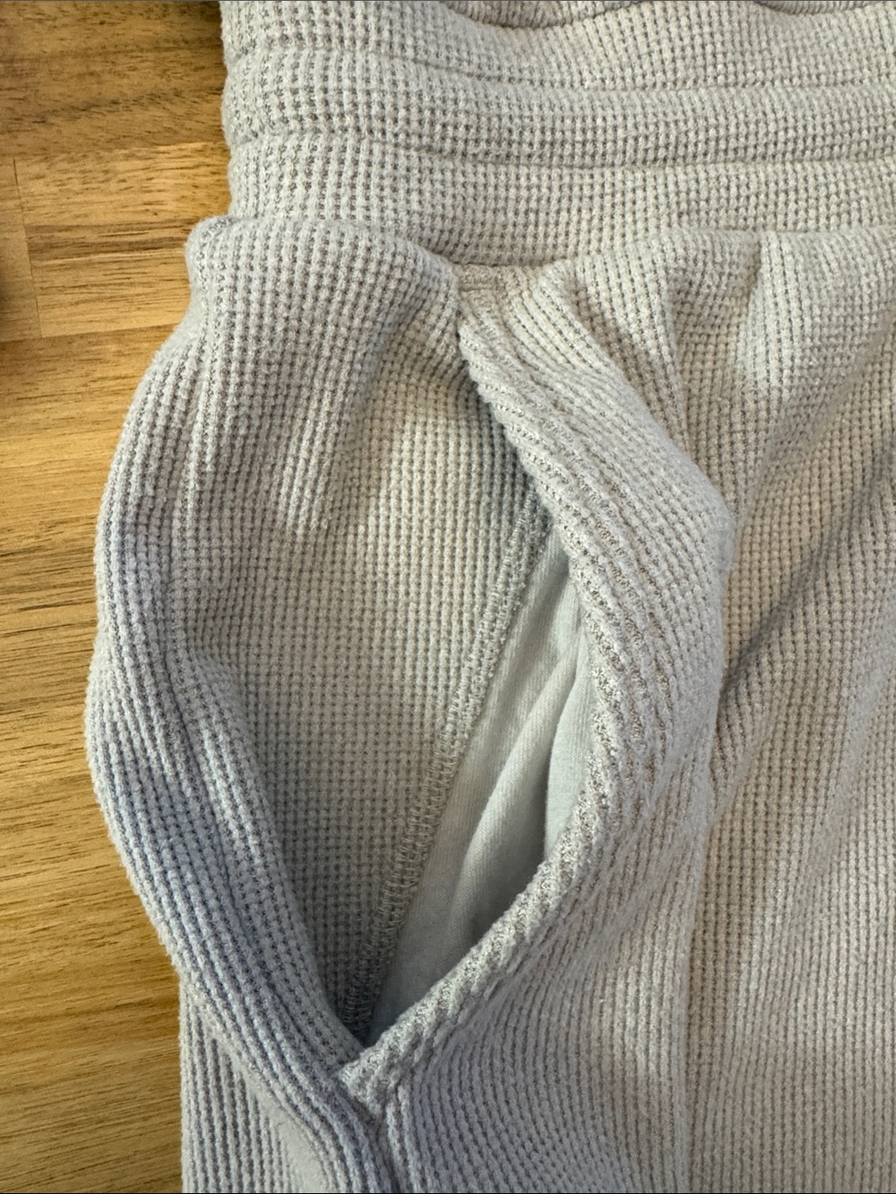Gilly Hicks Light Gray Hooded Zip-Up Romper - Size M - Picture 8 of 9